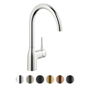MANIA GOOSE NECK KITCHEN MIXER