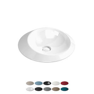 Basins: SPIRE VESSEL BASIN 480X460X140MM NTH NOF