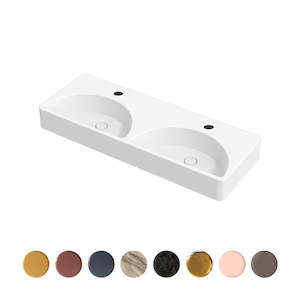 LUNARIS 121 WALL/VESSEL BASIN 1210X450X140MM 2TH NOF