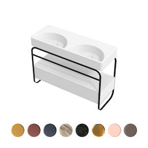 Basins: LUNARIS 121 BASIN STAND 1 DRAWER 1200X450X750MM