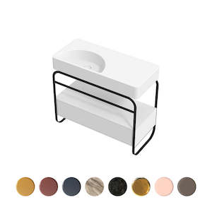 Basins: LUNARIS 101 BASIN STAND 1 DRAWER 1000X450X750MM