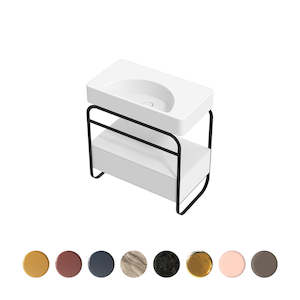 LUNARIS 81 BASIN STAND 1 DRAWER 800X450X750MM