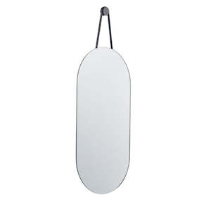 Vanities Furniture: A-WALL MIRROR SMALL BLACK