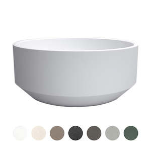 Baths: ZEN ROUND FREESTANDING BATH 1450X1450X500MM