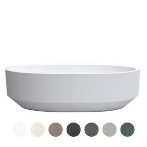 Baths: ZEN FREESTANDING BATH 1700X900X500MM