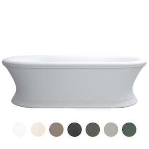 Baths: EMERALD FREESTANDING BATH 1750X850X570MM