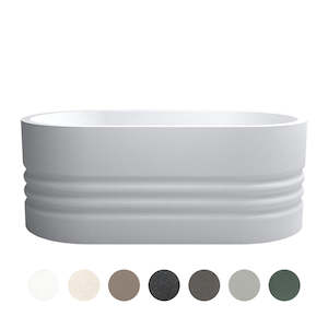 Baths: ODE FREESTANDING BATH 1600X850X600MM