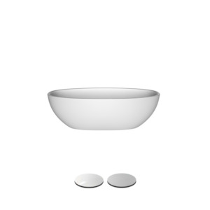 BARCELONA III FREESTANDING BATH W/VOID 1792 X 865 X 522