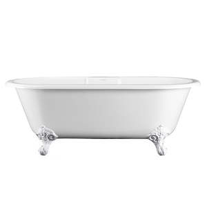 Baths: CHESHIRE QUARRYCAST FREESTANDING BATH 1750 X 800 X 660 INCL QUARRYCAST FEET