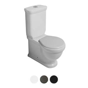 Toilets: ETHOS CC BTW TOILET SUITE GLOSS WHITE