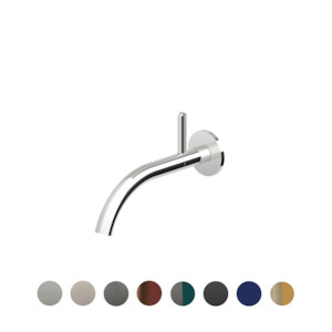 ISY22 WALL MOUNTED BASIN MIXER 190MM