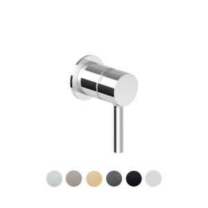 PAN SHOWER MIXER W SMALL FACE PLATE