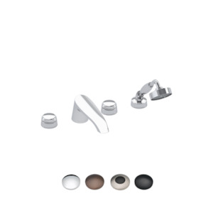 ONE HUNDRED 4TH BATH MIXER WITH HAND SHOWER