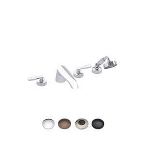 ONE HUNDRED 4TH BATH MIXER WITH HAND SHOWER