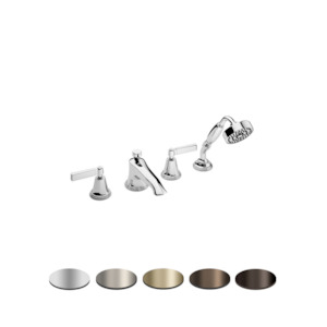 STYLE MODERNE 4TH DECK MOUNT BATH SHOWER MIXER