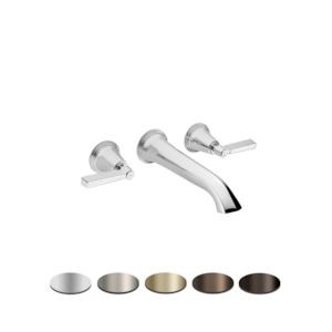 Style Moderne: STYLE MODERNE WALL MOUNTED BASIN MIXER 3TH