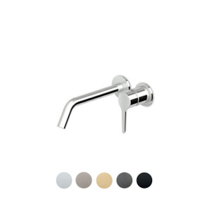Medameda: MEDAMEDA WALL MOUNTED BASIN MIXER 215MM