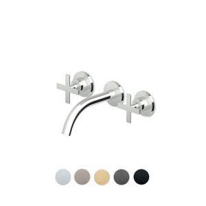 GILL 3TH WALL MOUNTED BASIN MIXER 160MM