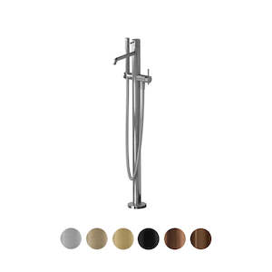 Helm: HELM FREE STANDING SINGLE LEVER BATH MIXER WITH SHOWER