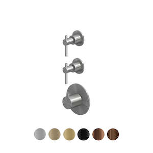 HELM THERMOSTATIC SHOWER MIXER 2 STOP VALVES