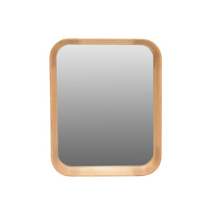 OAK FRAME RECTANGULAR MIRROR 400X60X500MM NATURAL