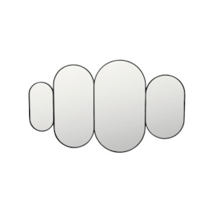 BROSTE PELLE MIRROR 840X20X510MM BLACK