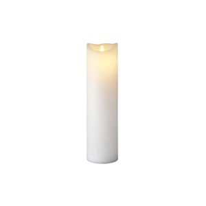 Sirus: SIRIUS SARA CANDLE 100X100X500MM WHITE (x2 candles)