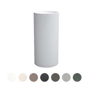 LUNAR FREESTANDING BASIN 400X400X850MM