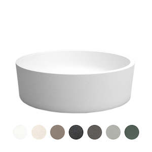 Allegra: ALLEGRA VESSEL BASIN 400X400X120MM NTH NOF