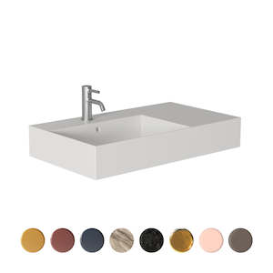 Alice: SPY WALL BASIN 810X460X135MM 1TH OF