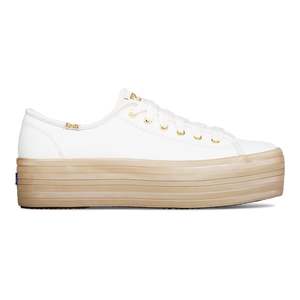 TRIPLE UP LEATHER SHINE FOXING WH66438