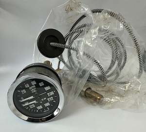 Smiths Classic: Pressure Switch Gauge Mechanical Black Chrome  [SMITHS CLASSIC] [GD1301-64C078]