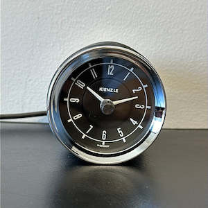 Smiths Classic: Clock 12V  Black Chrome 60M  [SMITHS CLASSIC] [CTE3107-02HVC]