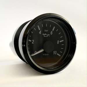 Vdo Single Viu: Oil Pressure Gauge 52mm 5Bar  10-184ohm [VDO SINGLE VIU] [A2C3833160030]