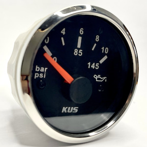 Kus Kk Automotive: Oil Pressure Gauge 10bar Black  [KUS KK AUTOMOTIVE] [KPPR-BS-0-10]
