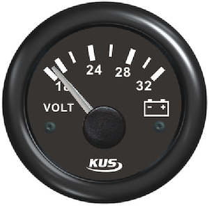 Voltmeter 24V 52M  [KUS KY MARINE] [CPVR-BB-18-32]