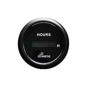 Wema: Hourmeter 12-24V Digital 52mm [WEMA] [ICUR-BB]