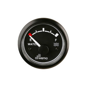 Wema: Water Level 0-190ohm Black Bezel [WEMA] [IPWR-BB-0-190]