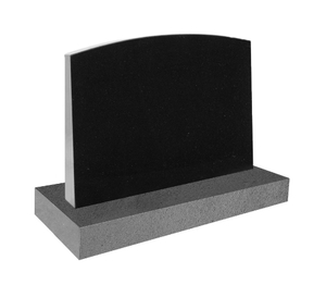 Camber Desk on Concrete Base