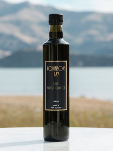 Products: Basil Infused Olive Oil - Robinsons Bay Olives