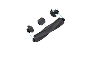 Accessories For Robot Vacuums: Dreame X40 All-Rubber Main Brush