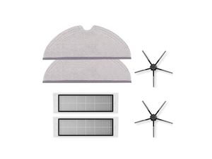 Accessories For Robot Vacuums: Roborock S7 MaxV Accessories Kit (Black) – Mop Cloths, Side Brushes, Filters