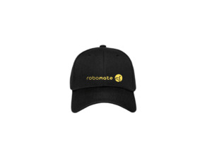 Robomate Merch: Robomate Baseball Cap - Black