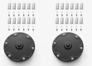 Robot Mower Accessories 1: Luba 2 AWD X Cutting Discs and Blade Kit
