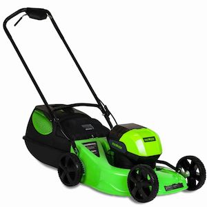 Electric Lawn Mowers: 40V Fusion 18" Lawnmower - Lawnmaster