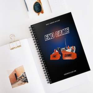 End Game Spiral Notebook - Ruled Line
