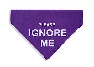 Products: Ignore Me Bandana - From Rocco & Co