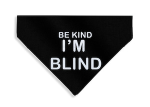 Products: Be Kind - I'm Blind Bandana - From Rocco & Co
