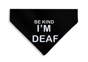 Products: Be Kind - I'm Deaf Bandana - From Rocco & Co