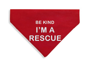 Products: Be Kind - I'm a Rescue Bandana From Rocco & Co
